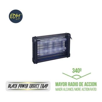 Mata Insectos Electrico Con Tubos Uv De 2x6w 340º