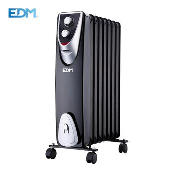 Radiador Eléctrico Bajo Consumo Victoria 1330w (8) · Termostato Negro con  Ofertas en Carrefour