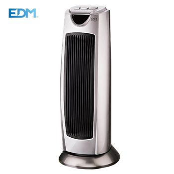 Calefactor Torre Ceramico Modelo Silver 1000/2000w Oscilante Edm