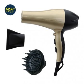 Secador De Pelo Con Difusor Ionico 2.200-2.400w Edm