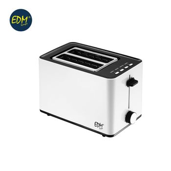 Tostadora 850w Doble Ranura White Design Edm