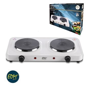 Edm Cocina Gas 4 Fogones Blanco