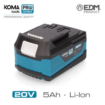 Bateria Litio 20v 5.0ah Koma Tools Pro Series Battery Edm - Neoferr..