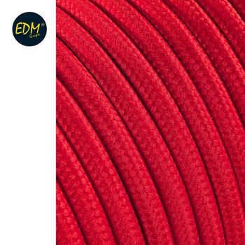 Cable Cordon Tubulaire 2x0,75mm C62 Rojo 5m