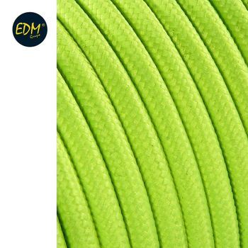 Cable Cordon Tubulaire 2x0,75mm Fluor Amarillo 5m