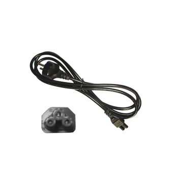 Cable Alimentador Para Portatil Negro 2m Edm