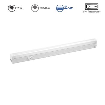 Regleta Led Electrónica Con Interruptor 13w 1050lm 6400k