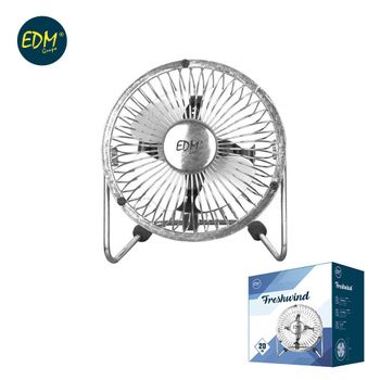 Mini Ventilador Industrial 20w Ø10cm Aspas 1,4 M3/min Edm