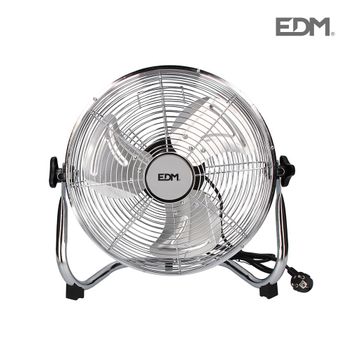 Ventilador Industrial De Suelo Ø45cm 110w 89m3/min Edm