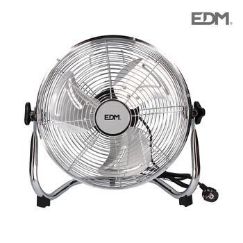 Ventilador Industrial De Suelo Ø50cm 130w 110m3/min Edm