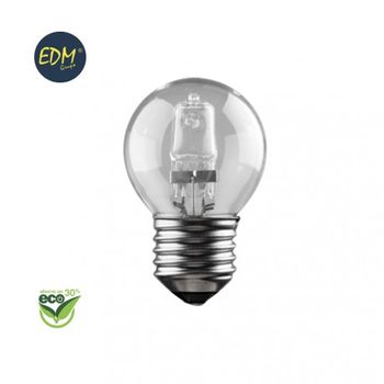 Bombilla Halogena Esferica ''energy Saver'' E27 28w (equ. 40w) Clara Edm