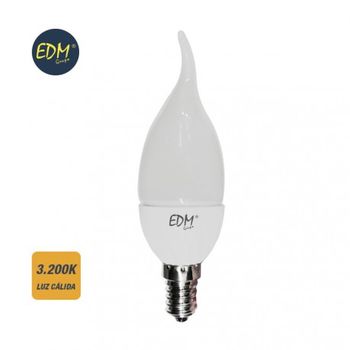 Bombilla Led E14 vela viento 7w 4000K