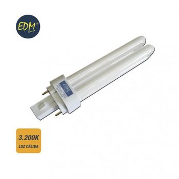 Bombilla Bajo Consumo G-24 D1 13w 3.200k Luz Calida Edm