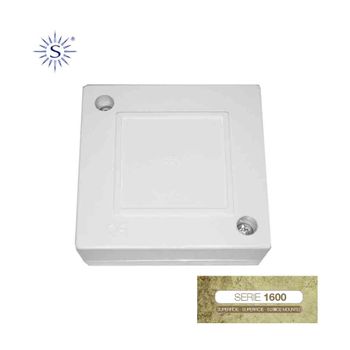 Caja Empalme Blanco/nieve