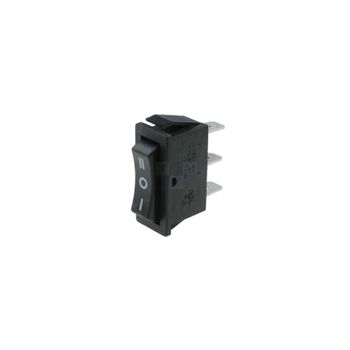 Interruptor On-off-on Estrecho 15a 250v Negro