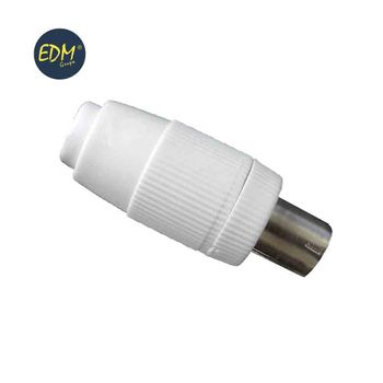 Cable De Antena Tv Coaxial Macho A Conector F Macho 1,5m Blanco Goobay con  Ofertas en Carrefour