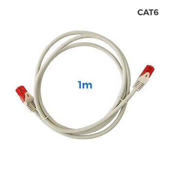 Bematik - Cable De Red Ethernet 15m Utp Categoría 5e Gris Rl05900 con  Ofertas en Carrefour