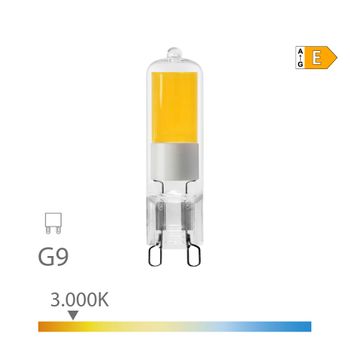 Bombilla G9 Led 5w 550lm 3000k Luz Calida Cristal Edm