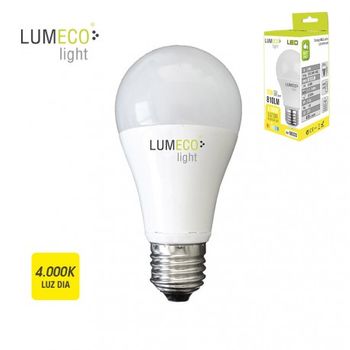 Bombilla Standard Led E27 10w 810 Lumens 4.000k Luz Dia Lumeco