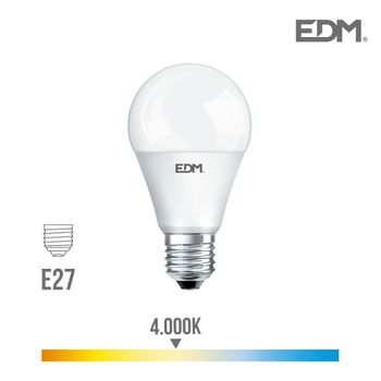 Bombilla Standard Led - Smd - E27 - 20w - 2100 Lumens - 4000k - Luz Dia- Edm