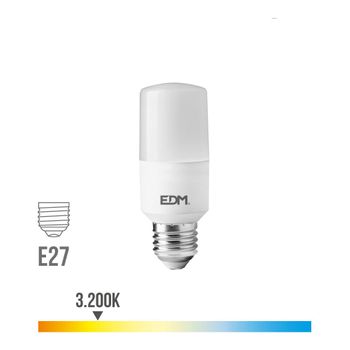 Pack 10 Unids - Bombilla Tubular Led E27 10w 1100 Lm 3200k Luz Calida - Neoferr...