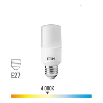 Pack 10 Unids - Bombilla Tubular Led E27 10w 1100 Lm 4000k Luz Dia - Neoferr..