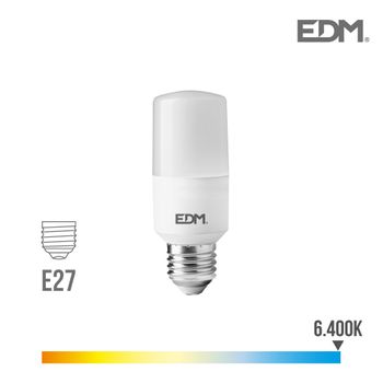 Pack 10 Unids - Bombilla Tubular Led E27 10w 1100 Lm 6400k Luz Fria - Neoferr..