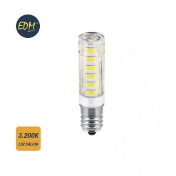 Bombilla Led Pebetero E14 4.5w 400 Lumens 3.200k Luz Calida Edm