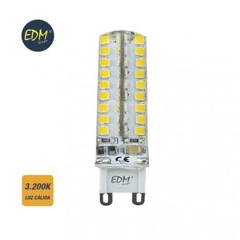 Bombilla G9 220-240v Led 4.5w 300 Lumens 3.200k Luz Calida Serie Silicona Edm