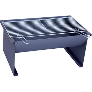 Barbacoa De Carbón Y Leña Bv-102 De 100 Cm Con Paravientos Y Campana con  Ofertas en Carrefour