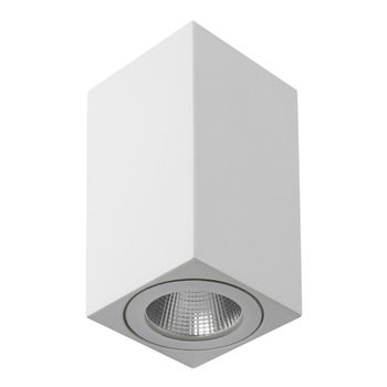 Plafón Rectangular Para Exterior Led 4.5w 3000k Blanco Ip55