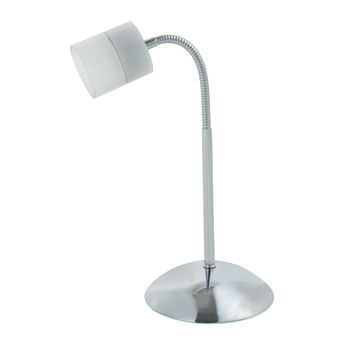 Lámpara De Mesa Led 5w 3000k Cromado