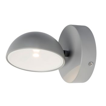 Aplique De Pared Design Led 5w Gris