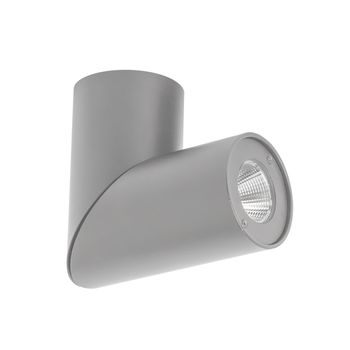 Aplique De Pared Codo Led 10w 2700k Gris