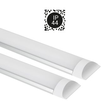 Pack 2x Regleta De Baño Led 45w 4000k 3800lm 120cm Ip44