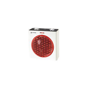 Calefactor Cerámico Portátil 750w/1500w Con Mando A Distancia Homcom con  Ofertas en Carrefour