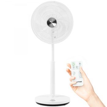 Ventilador De Pie Blanco Fan-16silenceplus