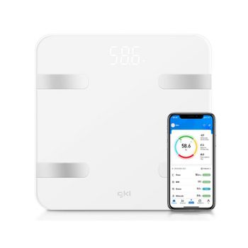 Báscula De Baño Digital Fitblue300white