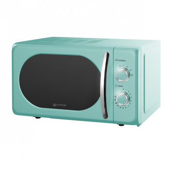 Schneider SMW20VMACA Microondas Vintage 20L 700W Azul Turquesa