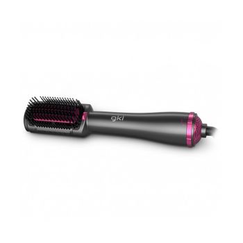 Rowenta Premium Care Brush & Straight SF7510F0 - Plancha de pelo con  cepillo integrado para alisado natural con volumen, función iónica,  recubrimiento