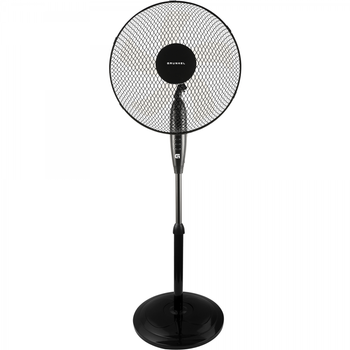 Ventilador De Pie 16" Base Redonda Grunkel Negro