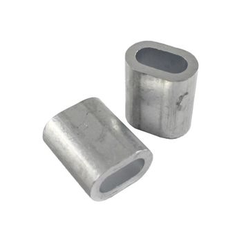 Casquillo Aluminio Din 3093-4mm B-100