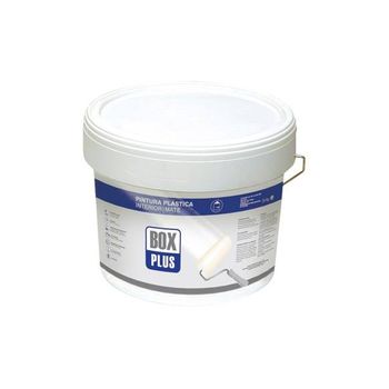 Pintura Plastica Blanca Mate Interior 12 Kg Box Plus