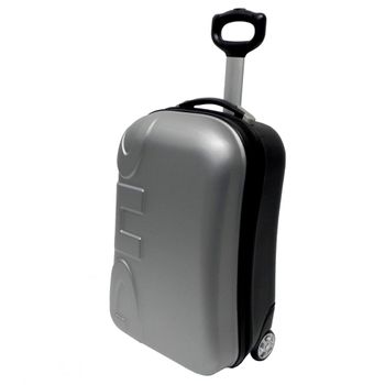 Coshano Maleta De Tela Equipaje De Mano Cabina Trolley Piloto 8 Ruedas  Viaje Avión. con Ofertas en Carrefour