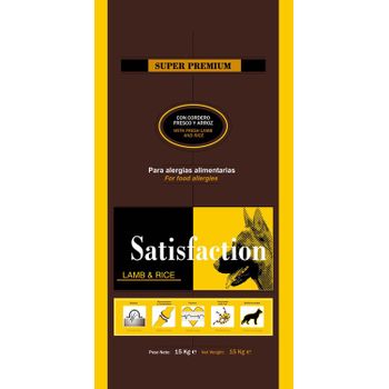 Satisfaction Dog Lamb & Rice 15 Kg