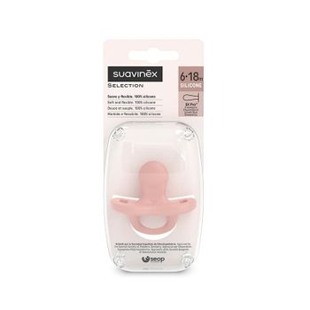 SUAVINEX CHUPETE SILICONA CLASICO ANAT 6-18M 2U