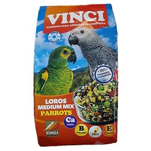 Alimento Loros Medium Mix Parrots Bolsa 1 Kg