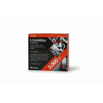 L-carnitina 3000 12 Uds De 25 Ml Herbora