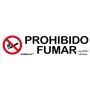 Señal Prohibido Fumar Inox Adhes 5x20 Cm