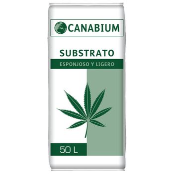 Substrato Canabium Esponjoso Y Ligero Para Plantas Cannabis - 50l